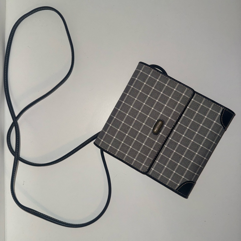 Espit Plaid Crossbody wallet